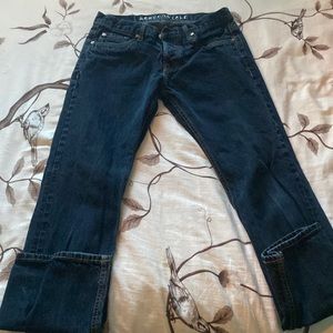 Mens Jeans Dark Wash Straight Aeropostale 30x32